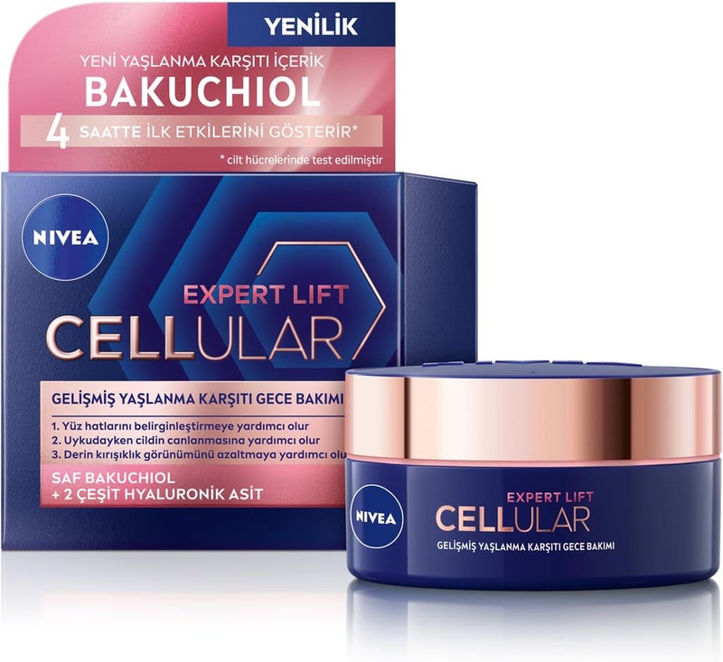 NIVEA Nivea Cellular Elasticity Night Cream 50 ml Pack of 1