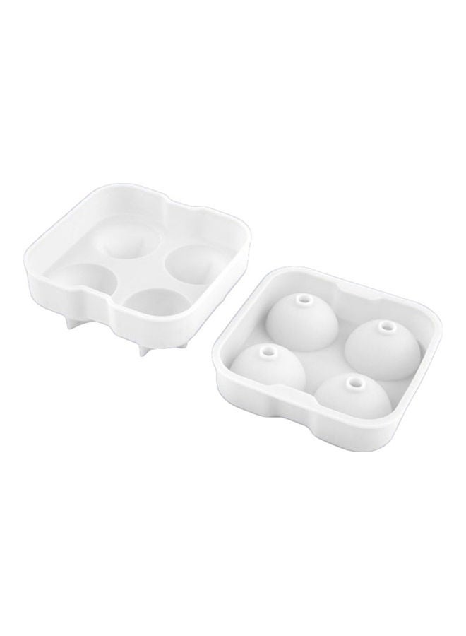 Professional Chef Ice Ball Maker Mould White 12 x 12 x 5cm - Image 3