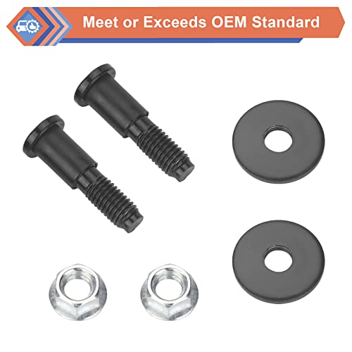 ZONFANT 2 Pcs Tailgate Door Lock Latch Striker Bolt Compatible With Chevy Cadilac GMC Vehicle 1999-2014 Avalanche Silverado, 2002-2009 Escalade, 1999-2014 Sierra Series, Replace#11570162 30283 49538 - Image 4
