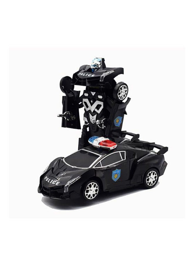 Y&D - Two In One Action Robot And Police RC Car Toy Set - Image 1