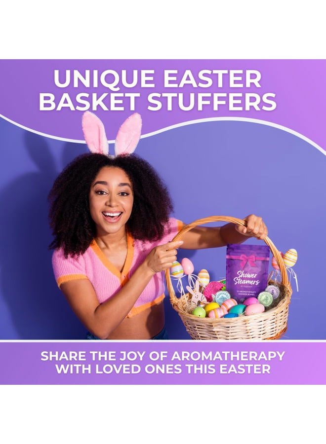 Cleverfy Shower Steamers for Aromatherapy - Purple Variety Set of 12 Shower Bombs - Image 2