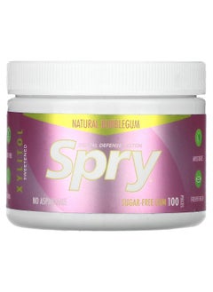 Xlear Xlear, Spry, Chewing Gum, Natural Bubblegum, Sugar Free, 100 Pieces  - Image 1