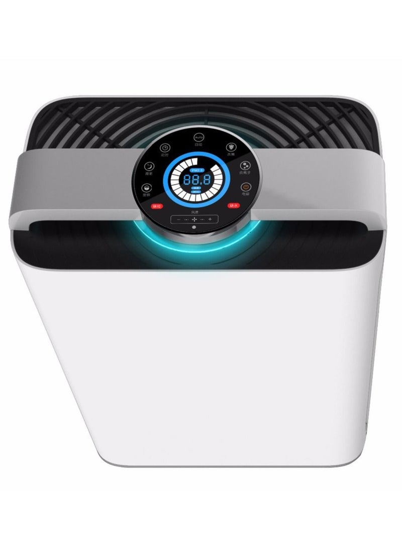 Smart Innovation Portable Double HEPA Filter Air Purifier for Home Office Indoor KJ488FK08A - Image 4