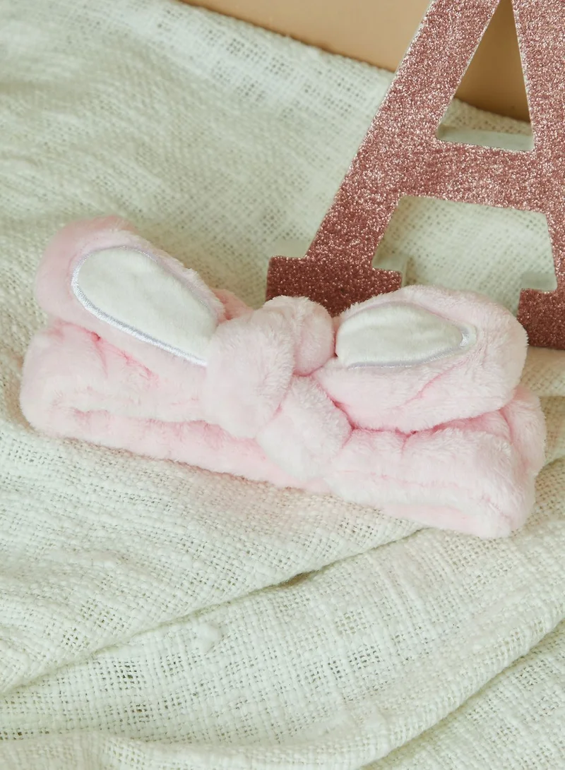 Pink Cactus Bunny Ears Head Band