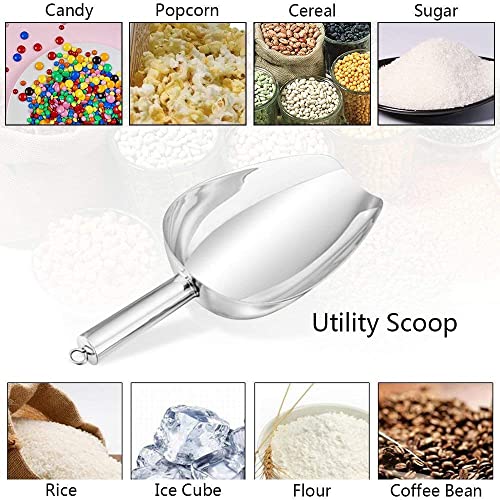AVIARY 304 SS Pharma Scoops 2KG | | High Grade Stainless Steel | NO Rust | Chemical Free l Pharmaceutiacals Usage - Image 4