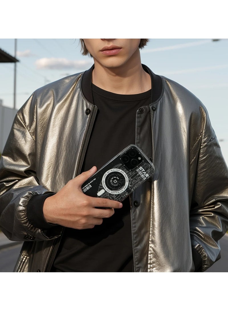 يونج كيت حافظة Youngkit Journey Beyond the Stars: سلسلة Galaxy Dream متوافقة مع MagSafe لحماية كاملة لموبايل آيفون 16 برو ماكس – امتصاص صدمات متقدم وتصميم مقاوم للخدوش بألوان زاهية - Image 5