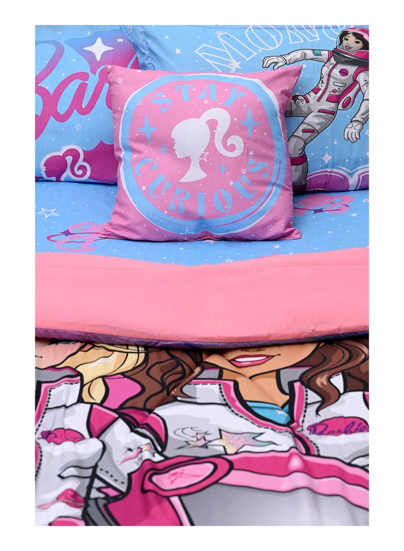 باربي طقم لحاف سرير باربي ٥ في ١ - HM-5IN1BNB-05 - Image 4