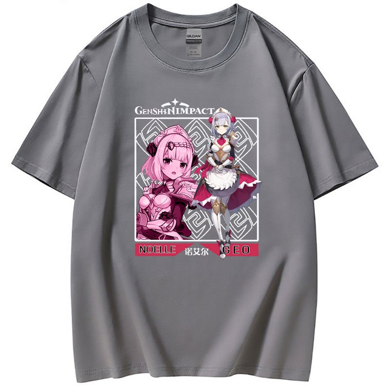 New Men'S And Women'S T-Shirt Original Shennuoel Loose European Size Couple'S T-Shirt Guangzhou - Image 3