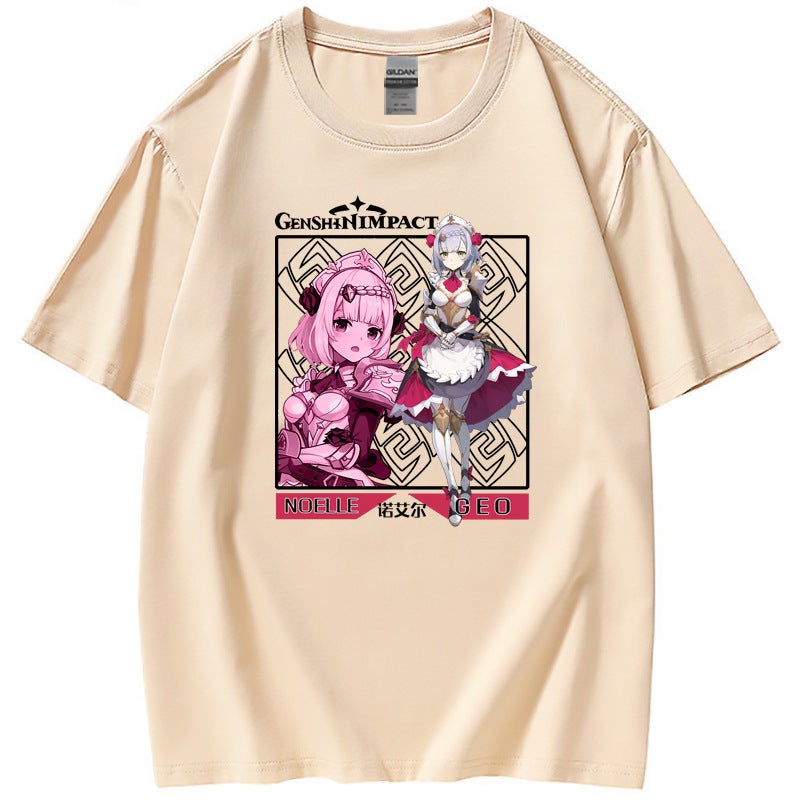 New Men'S And Women'S T-Shirt Original Shennuoel Loose European Size Couple'S T-Shirt Guangzhou - Image 4