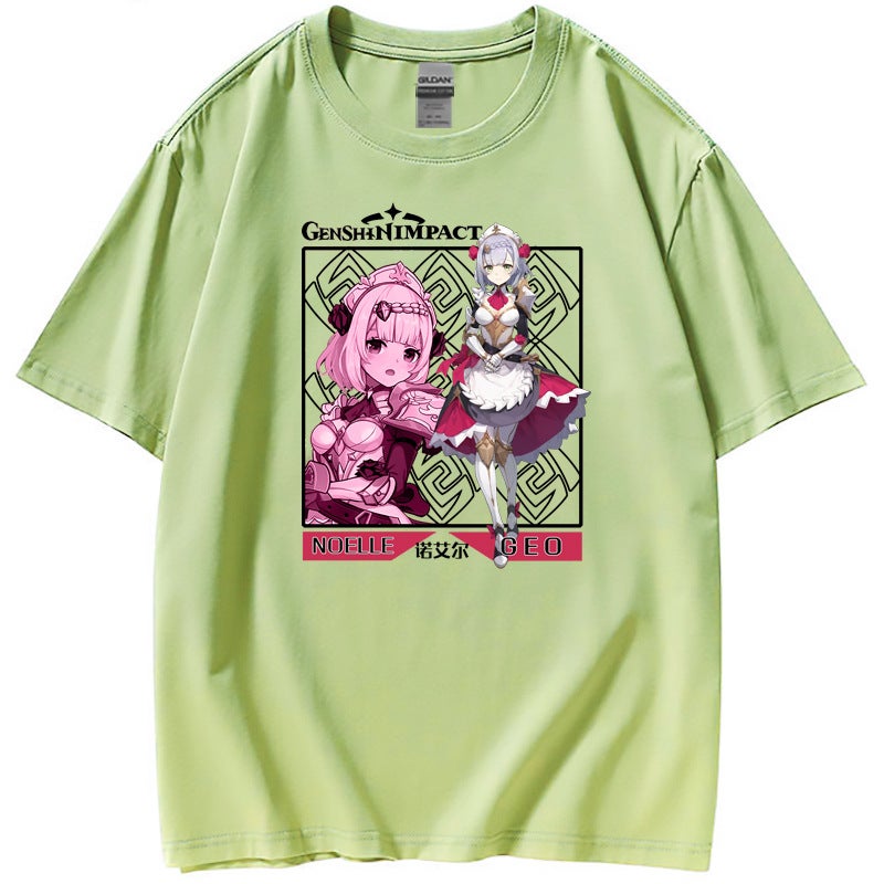 New Men'S And Women'S T-Shirt Original Shennuoel Loose European Size Couple'S T-Shirt Guangzhou - Image 5