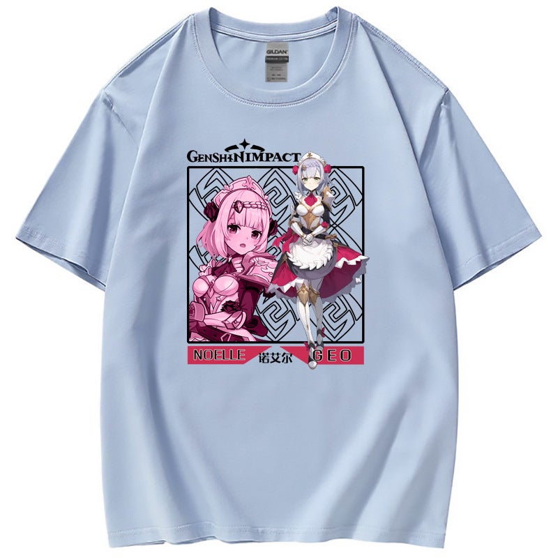 New Men'S And Women'S T-Shirt Original Shennuoel Loose European Size Couple'S T-Shirt Guangzhou - Image 2
