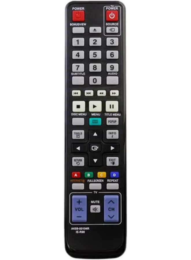 ELTRAZONE AK59-00104R Replacement Remote Control Compatible with Blu-ray Disc Player Models BD-C5500, BD-C5900, BD-C6500, BD-C6900, BD-C6900/SAH, BD-C6900/LAG, BD-C6900/OT, BD-C6900/AFR, BD-C6900/MEA, BD-C6900/HAC, BD-C7500, BD-C7500/MEA – Plug & Play, Durable, High Performance - Image 3