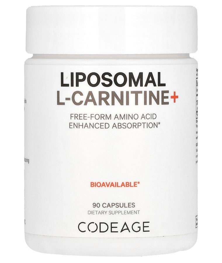 Codeage Liposomal L-Carnitine+ 500 mg  90 Capsules