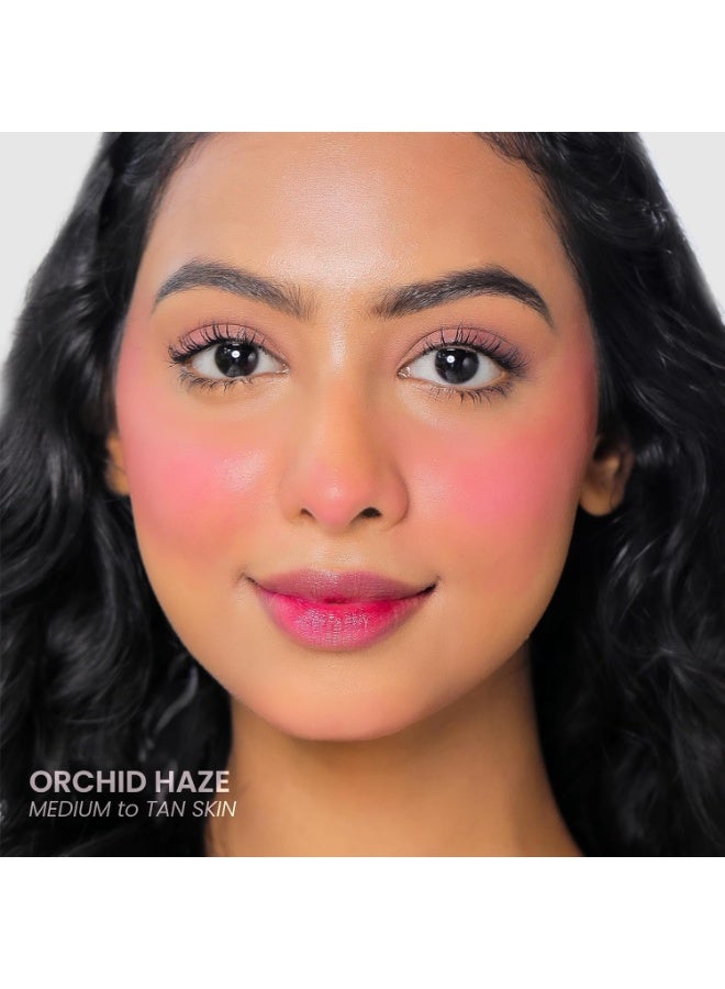 LAMIOR Bouncy Jelly Lip & Cheek Stain - Orchid Haze | 90% Natural, Hydrating, Buildable Color | Skincare-Powered, Vegan, Cruelty-Free, Non-Comedogenic & Long-Lasting - Image 4