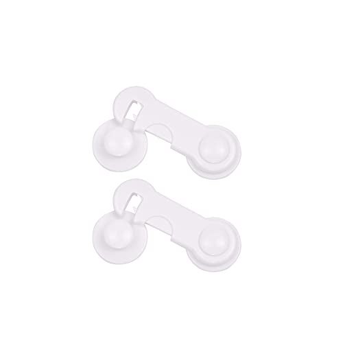 Safe-O-Kid® - Pack of 2- Elegant Child Safety Eudemon Lock - White - Image 1