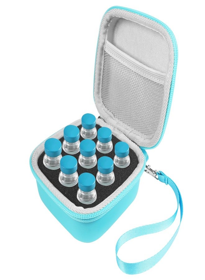ZORETCO 9-Slots Insulin Vial Case Holder for Refrigerator, Insulin Fridge Holder Vial Cooler Travel Case Organizer Fits Standard 10ml U-101 Vials, Snug & Safe Vial Storage with Mesh Bag - Image 1