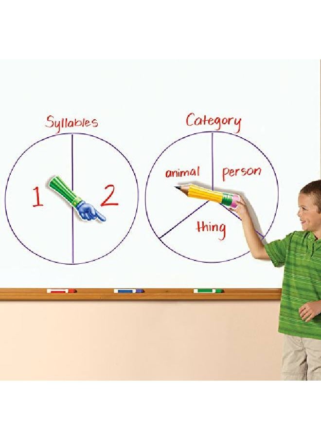 Educational Insights - Spinzone Magnetic Whiteboard Spinners - Image 1