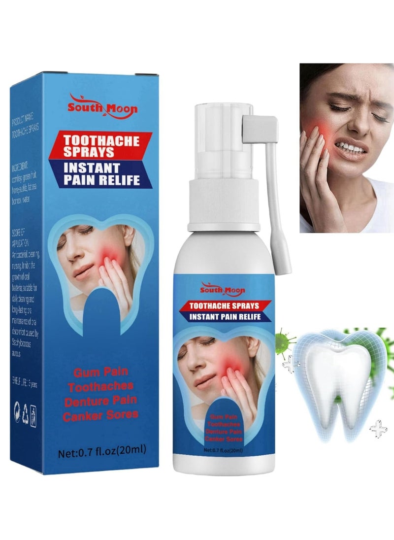 SOUTH MOON - Toothache Pain Relief Teeth Care Sprays Effective Dental Tooth Pain Prevent Oral - Image 1