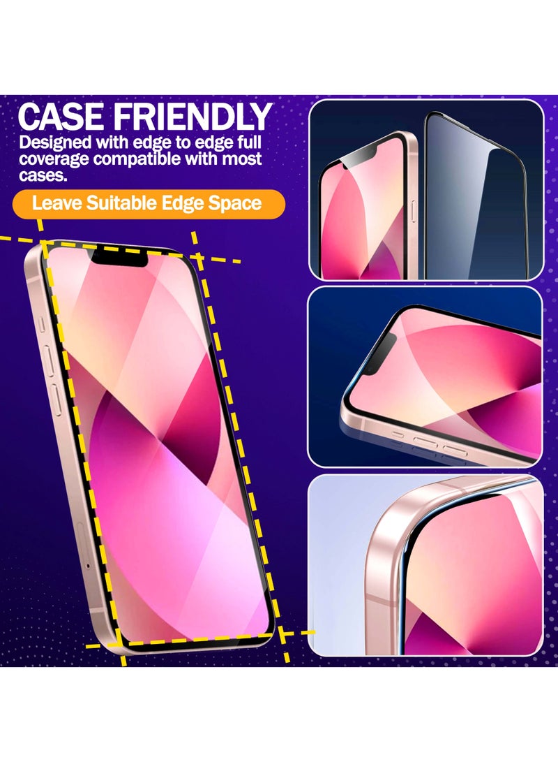 RKINC Screen Protector [2-Pack] for iPhone 13 Mini [Automatic Installation] Tempered Glass HD [10X Military Grade Protection] Scratch-Resistant, Shatter-Proof - Image 5