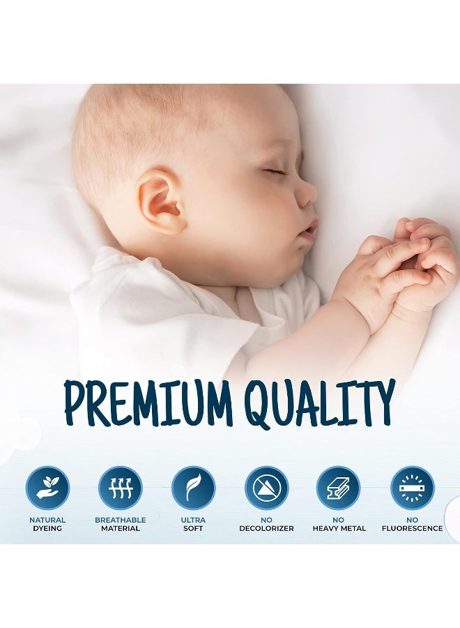 Omilion Muslin Baby Washcloths Set(12-Pack), Natural Cotton Infant Bath Towel, Soft Toddler Face Towel Gift Registry Newborn Baby Shower,9x9 Inches, Animal World (Square) - Image 3