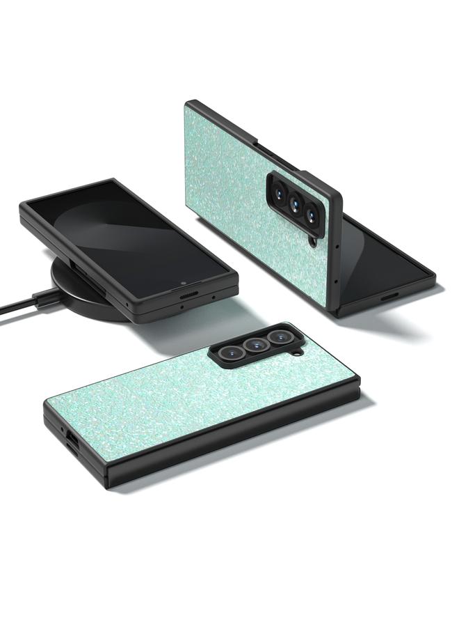 اس-توب جراب لهاتف Samsung Galaxy Z Fold بإطار أسود لامع ملون - Image 2