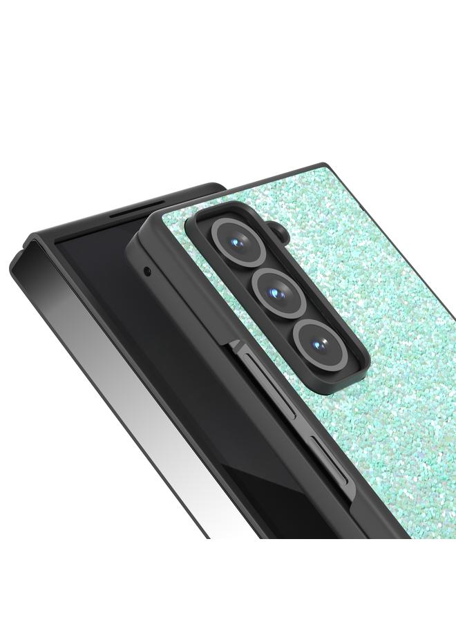 اس-توب جراب لهاتف Samsung Galaxy Z Fold بإطار أسود لامع ملون - Image 3