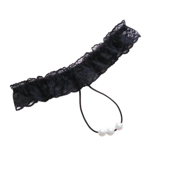 Laceandme Women's Lace Thong Panty – Sexy Low Rise Breathable Comfortable G-String Underwear