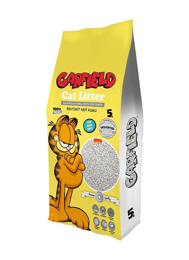 Garfield - Bentonite Cat Litter Natural 5 L - Image 1