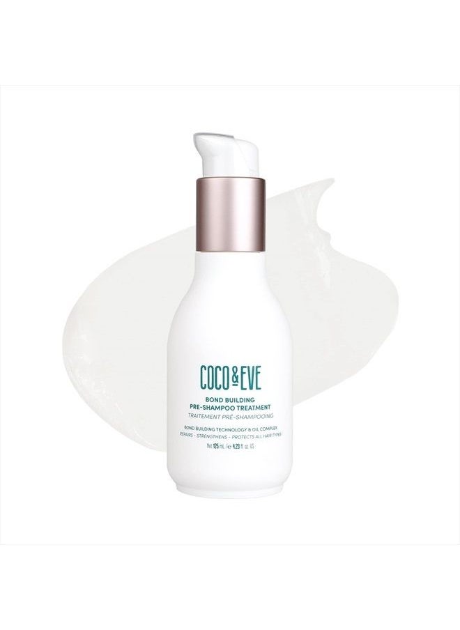 COCO & EVE - Bond Building Pre-Shampoo Treatment | Dry Damaged Hair Repair | Deep Conditioning Mask for Repairing Hair Damage & Hair Bonds | Helps with Hair Breakage (4.23 fl oz) - Image 1