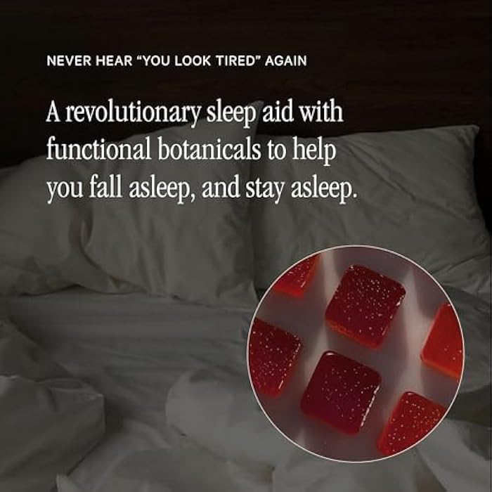 Juna Nightcap Sleep Gummies — Plant-Based Phytomelatonin + 8 Botanicals for Deep, Restorative Sleep | Non Groggy | GABA, Magnesium, Tart Cherry, Passionflower | Sugar-Free, Vegan | 30 Gummies - Image 3