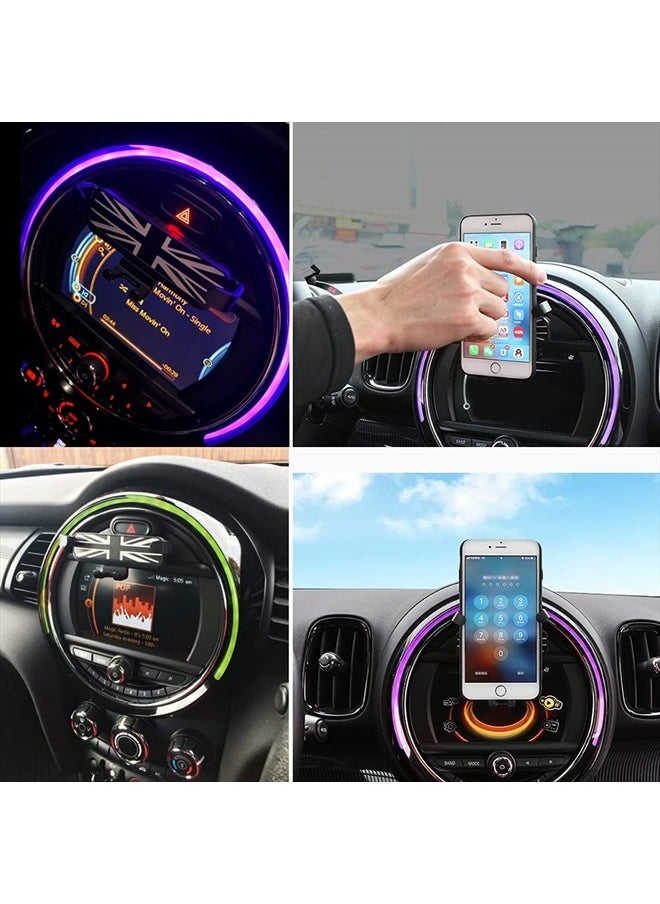 Hesanzol - Mobile Phone Holder for Mini Cooper S Jcw One F54 F55 F56 F57 F60, Special Navigation Mobile Phone Mount for Central Control Screen - Image 1