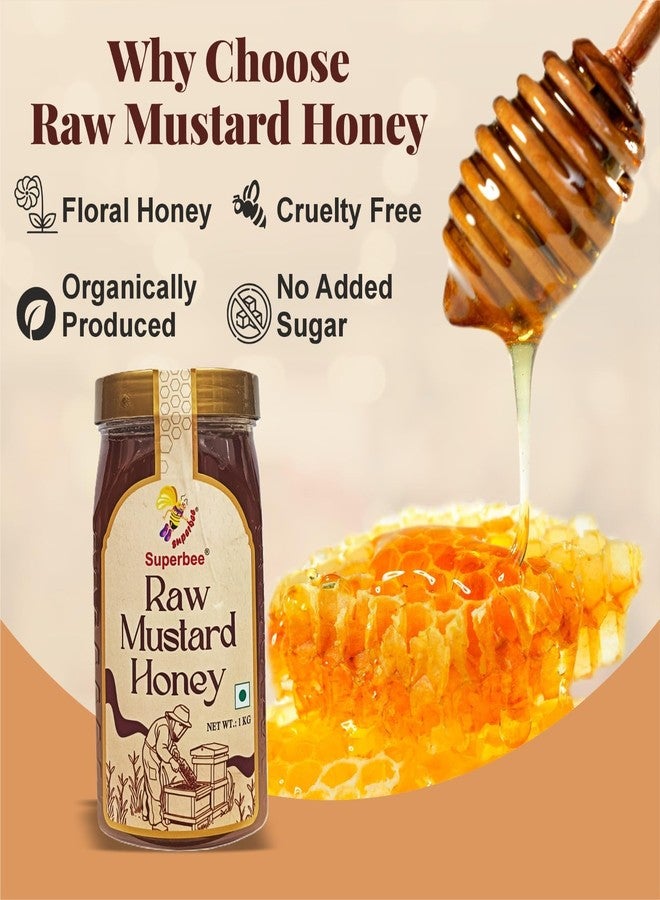 Superbee Buy Superbee Saffron Honey 1kg and Get Free 1Kg Superbee Raw Mustard Honey - Image 4
