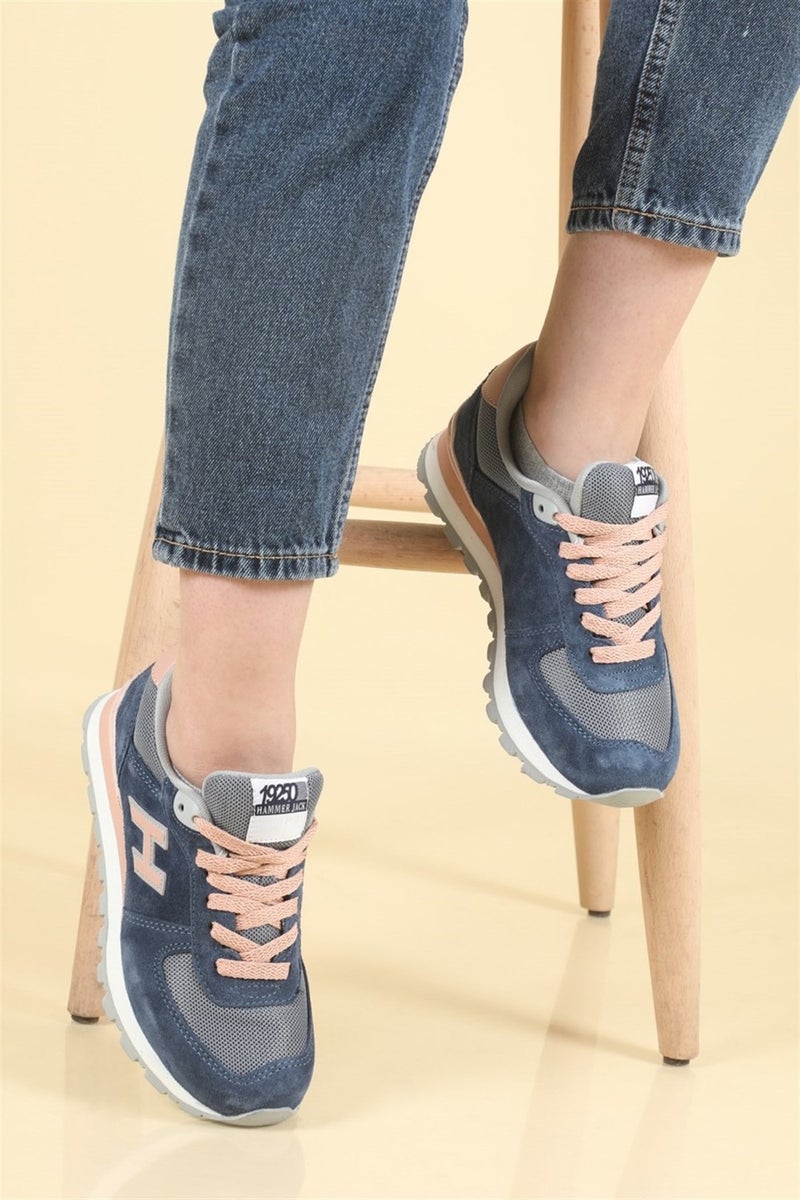 Hammer Jack Peru Women's Casual Sports Shoes 19250 Dark Indigo Powder V1 - Image 2