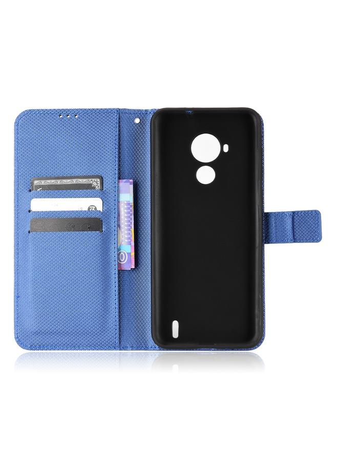 اس-توب جراب هاتف Nokia C30 مصنوع من الجلد بتصميم ماسي - Image 4