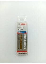 BOSCH Hss-Co 3 mm 10-Piece Cobalt Drill Bit 2608585876 