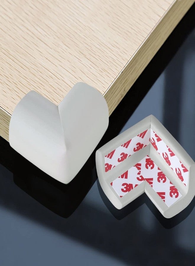 SHFTI Safety Corner Cushion, Soft Baby Proofing Table Corner Protectors Strong Adhesive Edge Guards Protection for Furniture Against Sharp Corners (Grey, Pack of 8) - Image 2