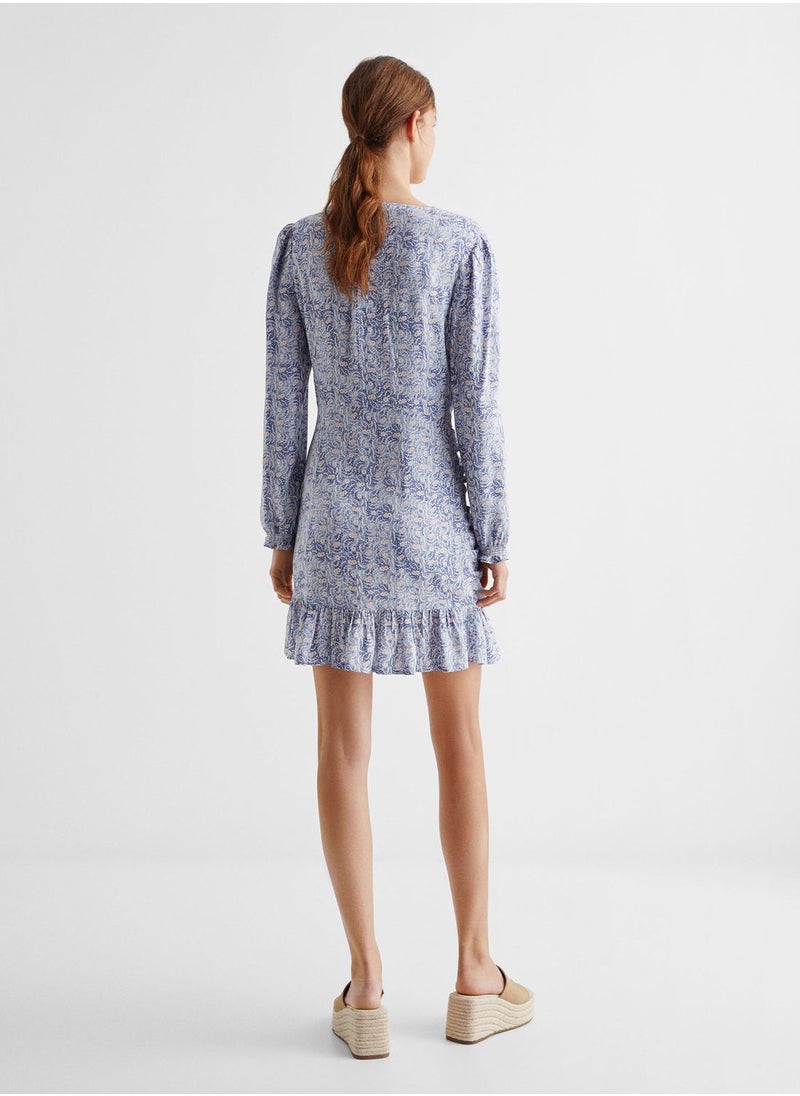 MANGO - Kids Printed Dress - Image 1