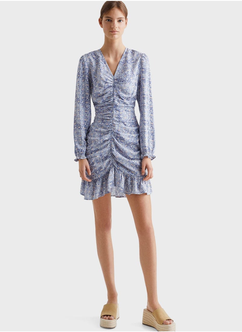 MANGO - Kids Printed Dress - Image 1