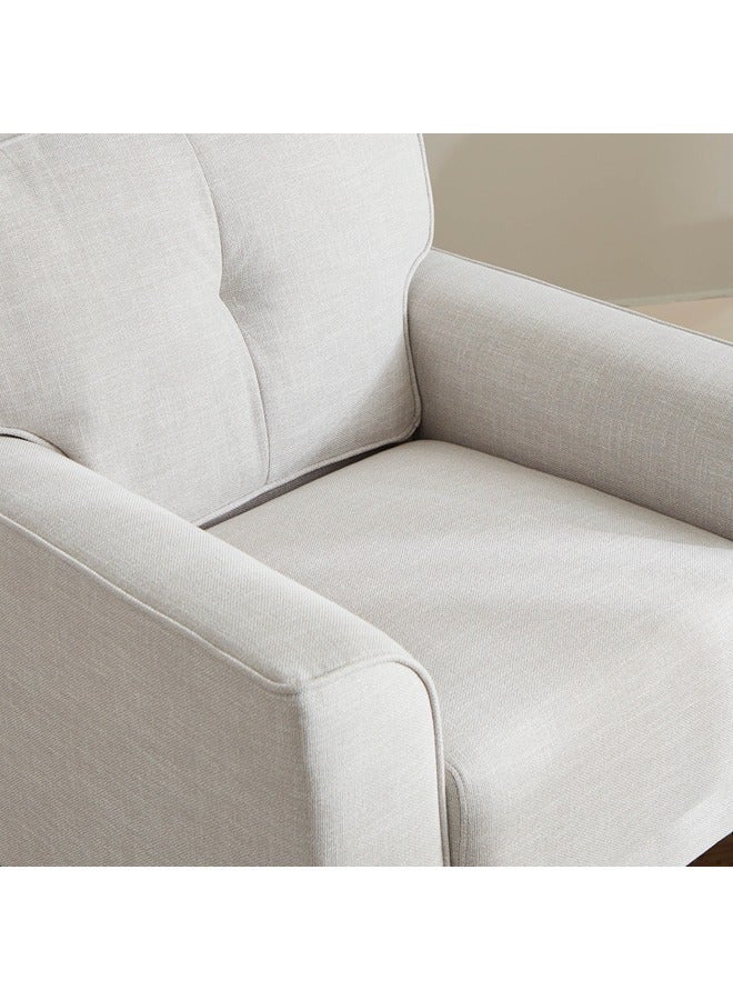 Home Box Braxton 1-Seater Fabric Sofa 87.5 x 89.5 x 84.5 cm - Image 3