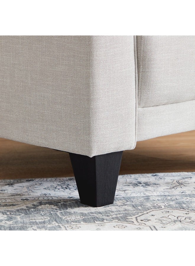 Home Box Braxton 1-Seater Fabric Sofa 87.5 x 89.5 x 84.5 cm - Image 4