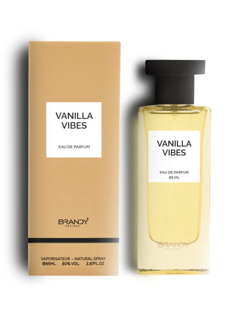 VANILLA VIBES Eau de Parfum - 85ml  Enduring Scent - Perfect for Special Occasions-Enjoy an Exclusive Special Gift