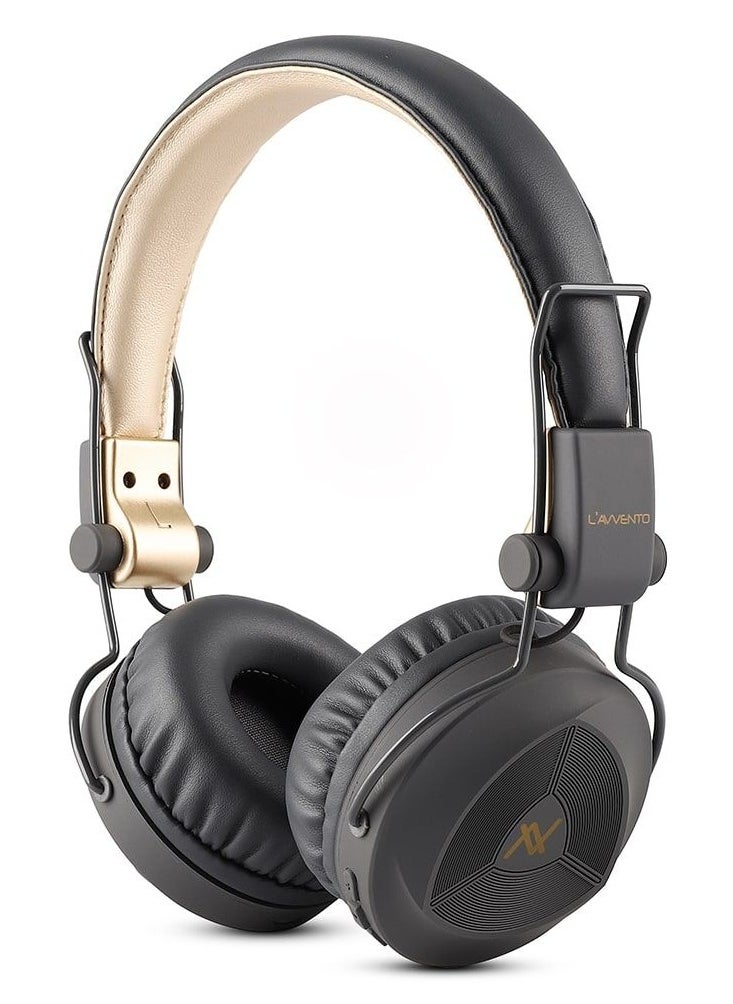 LAVVENTO Lavvento Bluetooth 5.0 Headphone With Turbo Bass Mode HP236  - Image 4