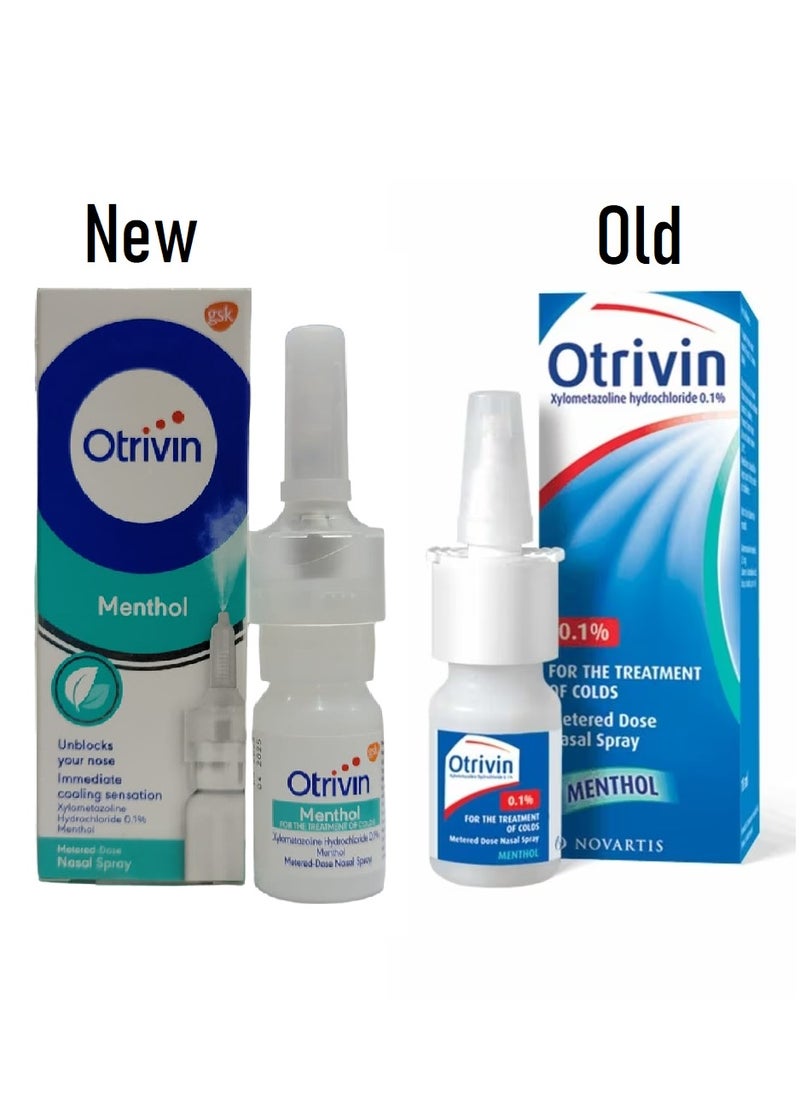 OTRIVIN بخاخ الأنف المنثولي بجرعة محددة  - Image 2