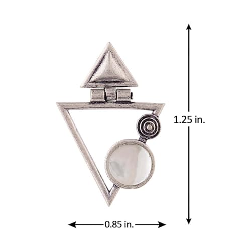 Voylla Work Essentials Triangles Earrings For Women Jewelry Gift for Her, Girl, Women, Mother, Sister, Girlfriend - Image 5