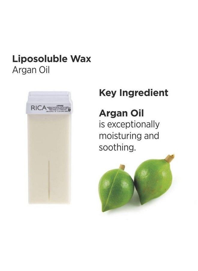 Rica Wax Argan Rollon Wax Kit (Set Of 2 Refill Wax) 100 Ml  - Image 3