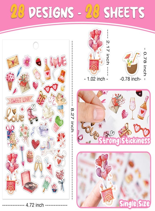 Coboll Planner Stickers - 28 Sheets, 1300+ Unique Sticker Monthly, 4.72'' x 8.27'' Sticker Book - Holidays, Seasonal, Inspirational Quotes, to-dos, Appointments, Scrapbook Stickers for Adults - Image 2