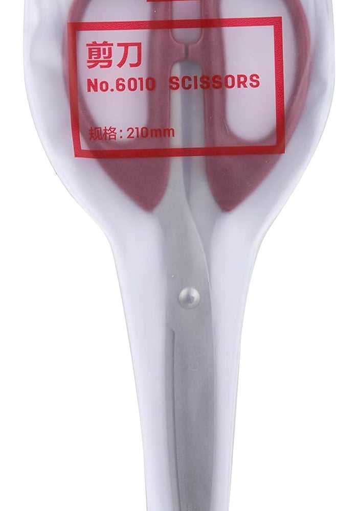 Deli E6010 Scissors, 210mm Length, Black/Red - Image 3