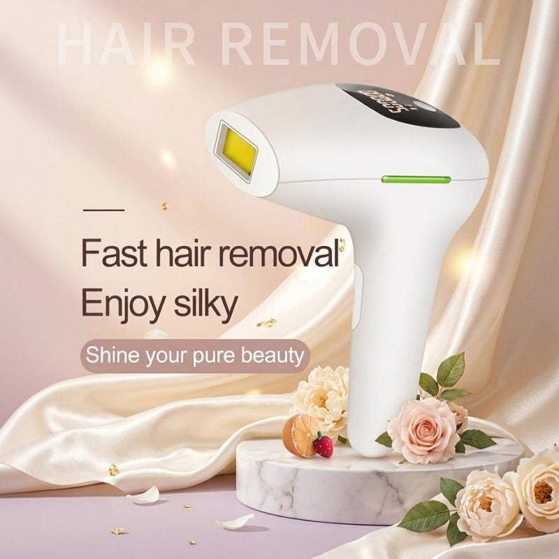 Bosidin Permanent Hair Reduction IPL Laser Hair Removal Device 500,000 Flashes | Painless hair removal device for women and men from Body Armpits, Legs, Arms - Image 1
