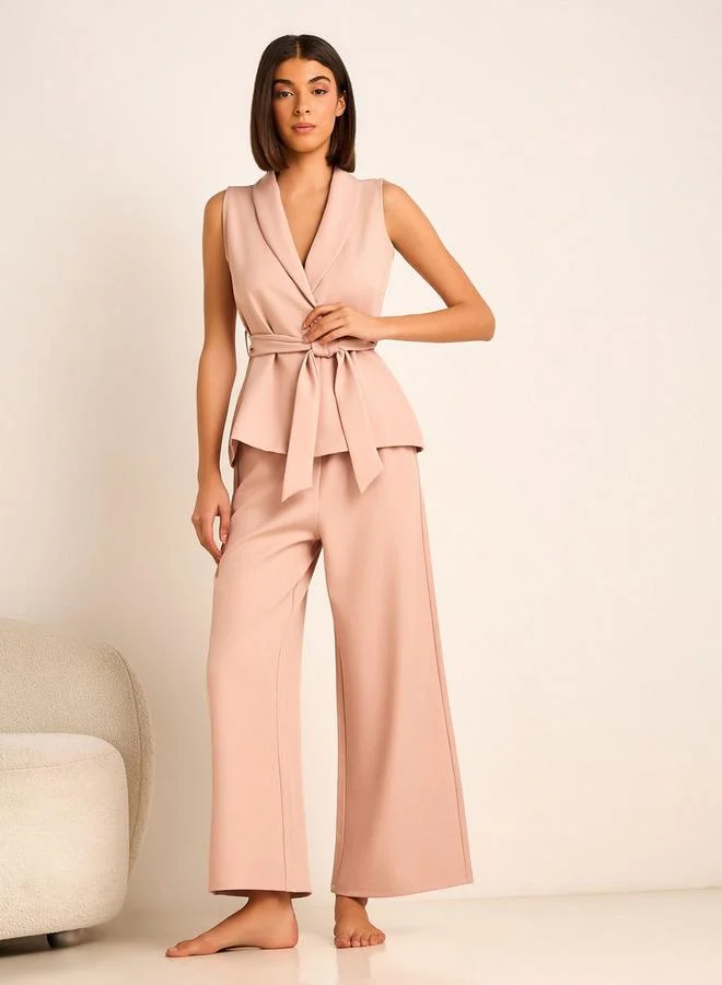 سبلاش فيڤ Twill Set Waistcoat With Pants