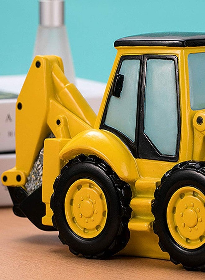 FUYU Cartoon Excavator Piggy Bank Coin Bank Money Box Home Decor - Image 4